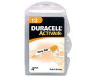 48 X Size 10 Duracell Activair (Da10) Easy Tab Hearing Aid Batteries