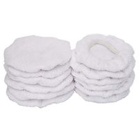LTWHOME Steam Mop Pads Fit for Dirt Devil PD20005, PD20020 Hand Held Steamers (Pack of 12)
