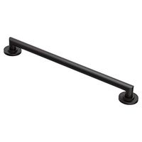 Moen YG0824BL Arris 24-Inch Modern Designer Grab Bar, Matte Black