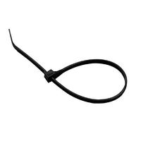 (Lot of 36) Gardner Bender 8" Black Cable Ties 45-308UVL (8 per Each Pack)