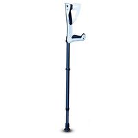 XIHAA Detachable Forearm Crutches, Help Walk Protect Aluminum Alloy Lightweight Height Adjustable Fracture Rehabilitation Anti-Skid (1Pcs),White