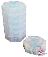 e-Pill 1-7 Times a Day | Weekly Pill Box System | Compact Size