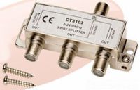 Allen Tel CT3103 Coaxial 2.4 GHz 3-Way Splitter