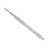 HEALLILY Stainless Steel Massage Needle Massage Pen Ear Probe Press Acupuncture Points Pain Relief Tools (Silver)