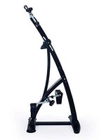 North American Health + Wellness Deluxe Home Stationary Bike - Exercise Upper Body, Lower Body & Cardio Simultaneously - Reinforced Frame - Nonslip Base-Built-in LCD Monitor