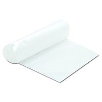 FlexSol BR2424L Can Liner Hi-D Rolls, 6 microns, 24 x 24, 20 Rolls, Clear (Case of 1000)