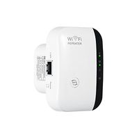 Drhob 300Mbps 802.11 Wifi Repeater Wireless-N AP Range Signal Extender Booster 110V US Plug