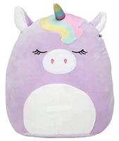 Squishmallow Kellytoy New Assortment 3- Super Soft Plush Toy Animal Pillow Pal Pillow Buddy Stuffed Animal Birthday Gift Holiday (12", Sylvia The Silver Unicorn)