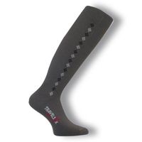 Travelsox Travel OTC Support Compression Recovery Dress Socks, TSD2000 Grey, Medium