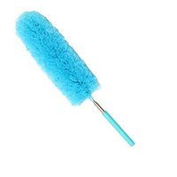 Flykee Soft Microfiber Duster Brush Static Anti Dusting Brush Home Air-condition Car Furniture Cleaning (Light Blue)