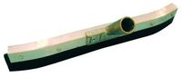 Magnolia Brush EC 4630-TP Rubber/Steel Frame Economy Line Curved Squeegee with Tapered Handle Socket, 30" Length x 2" Width Blade, Black (Case of 6)