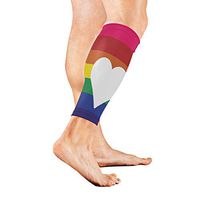 Leg Sleeve Gay Pride Love Flag Calf Sleeves 1 Pair for Men/Women Running/Cycling/Maternity/Travel/Ourdoor Activities