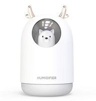 USB Air Humidifier 300ML Cute Cat mute Aroma Essential Oil Diffuser Mini Aromatherapy Humidification Home Office Mist Fogger