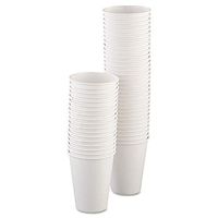 Solo 412WN-2050 White 12 Ounce Paper Hot Cup - 1000 / CS