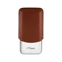 S.T. Dupont Triple Cigar Case (Brown)