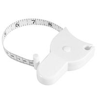 Akozon Body Tape　Measure, 150cm/60in Accurate Tape Measure Tapeline Body Fitness Measuring Retractable Ruler