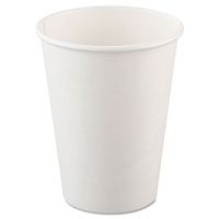 (50 per Carton) 12 oz Hot Paper Cups in White
