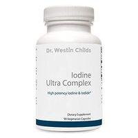 Iodine Ultra Complex – High Dose Iodine (12.5mg per Serving) with Iodine & Iodide - Designed for Thyroid Support, Hypothyroidism, and Hashimoto's Thyroiditis - 90 Day Supply