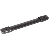 Penn Elcom H1014K Extra Wide Strap Handle Black End Caps