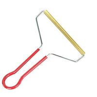 Lint Remover for Clothes, Sweater Shaver Fabric Fuzz Remover Comb for Wool Cashmere Ball Pill Bobble Pet Hair, Copper Lint Rollers Clean Tool (Copper and Red)