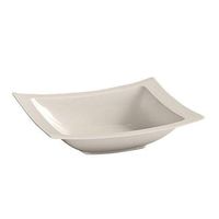 Lillian 5-Ounce Rectangular Plastic Bowls, 10 Count, Sahara