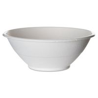 Renewable & Compostable Sugarcane Bowls - 40oz., 50/pk, 8 Pk/ct
