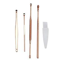 Pack of 5 Pcs, Portable Stainless Steel Ear Cleaner Tools Health Earwax Removal Daily