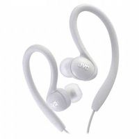 JVC HAEBX85W Inner Ear Sports Clip Headphone (White)