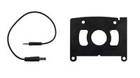Tadibrothers Furrion Compatible Backup Camera Bracket Adapter with a Power Adapter for Pre-Wired RV or Trailer with a FRCBRKT-BL