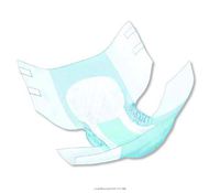 Simplicity Adult Disposable Quilted Briefs - 1/Case of 72