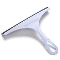 Ksainiy Suction Cup Hook Window Squeegees for Bathroom Mirror Wiper, Window Glass Cleaning (Squeegee),Rubber Glass Wiper Blades for Bath (Color : Pink)