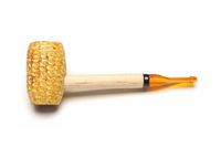 Missouri Meerschaum Pony Express Corncob Tobacco Pipe