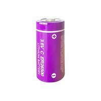 3.6V C Size ER 26500 9000mAh Li-SOCl2 Battery with Button Top (1pc)