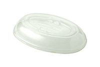 World Centric's Compostable Clear PLA LID -For 24 Ounce Plant Fiber Burrito Bowls (Package of 200)