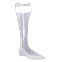 Solid Ankle AFO (Ankle Foot Orthosis) - Long Foot Plate (Right - Small)