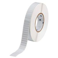 Brady THT-103-717-10 High-Temperature ESD Industrial Polyimide Barcode Label, Gloss, 0.250" H x 1.000" W, White, 10000/Roll (Pack of 10000)