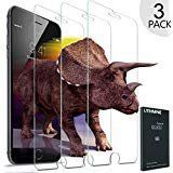 UTHMNE 3-Pack iPhone 7 Plus Screen Protector Glass, 0.3MM Slim And 9H Hardness Bubble Free, Anti-Fingerprint, Oil Stain&Scratch Coating