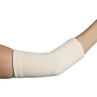 Infrared Heating Therapy Elastic Elbow Support Medium Size White