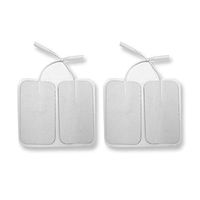 Large Tens Unit Patches Electrode Pads for TENS Unit EMS Machine Device Massager 4 Pieces Premium Quality Self Adhesive 4" x 2"