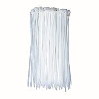 1000 Pcs 12" Inch White Heavy Duty Tensile Nylon Cable Zip Tie Car House Audio