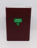 Eclipse Brown Plastic Slide Down Open & Close King Size Pack Holder