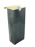 NEWPAK Gourmet Festive 1LB-(16oz) 4 1/4 x 2 1/2 x 10 1/2 Tin Tie Bags 250 pcs (Green)