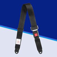 LRWSB National Standard Bus Seat Belt Bus Seat Belt Amusement Equipment Two-Point Seat Belt Two-Point Protective Belt