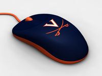 Virginia Cavaliers Programmable Optical Mouse