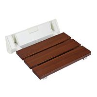 Firsthgus Shower Chair Shower Stool Hanging Folding Wall Seat Shoe Bench for Home Bathroom Entrance Hallway, Wall-Mounted Elderly/Pregnant/Disabled Bath Rest Chairs, Support 250kg