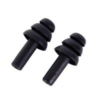 JPONLINE 2 Pcs Silicone Ear Plugs Anti Noise Snore Earplugs Comfortable for Camping Sleep New color send by random