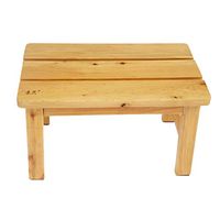 Bath Stool Wooden Corner Shower Bench Bathroom Chair Waterproof Shower Bench Change Shoe Bench Foot Stool Step Stool Bath Stool Indoor Outdoor Patio Garden Yard Stool Bench (Size : L50D30H30cm)