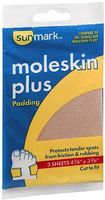 Sunmark Moleskin Plus Padding - 3 sheets, Pack of 5