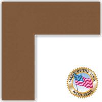 13x18 Hazelnut / Sandpiper Custom Mat for Picture Frame with 9x14 opening size (Mat Only, Frame NOT Included)