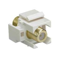Legrand - On-Q WP3481WH50 Recessed Nickel Standard FConnector (50 pack), White